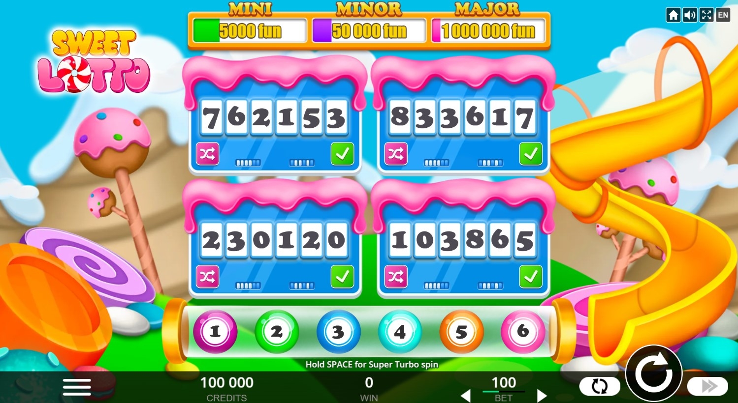 Sweet Lotto