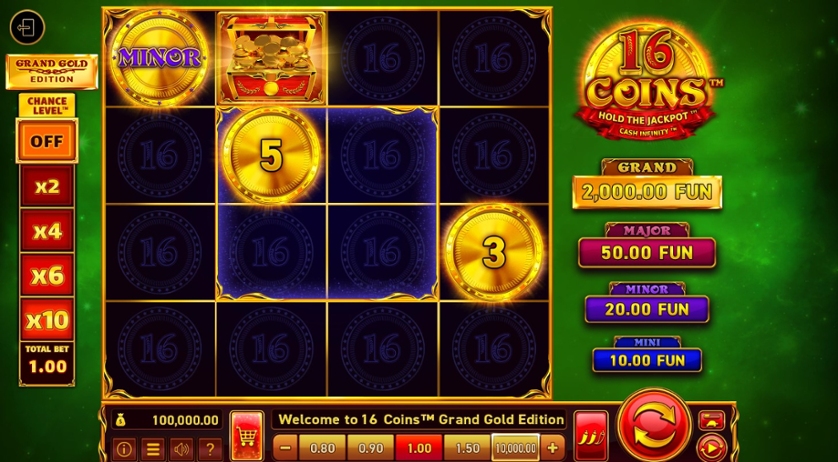 16 Coins Grand Gold Edition