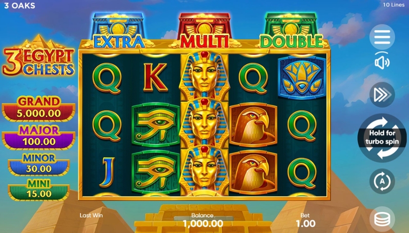 3 Egypt Chests