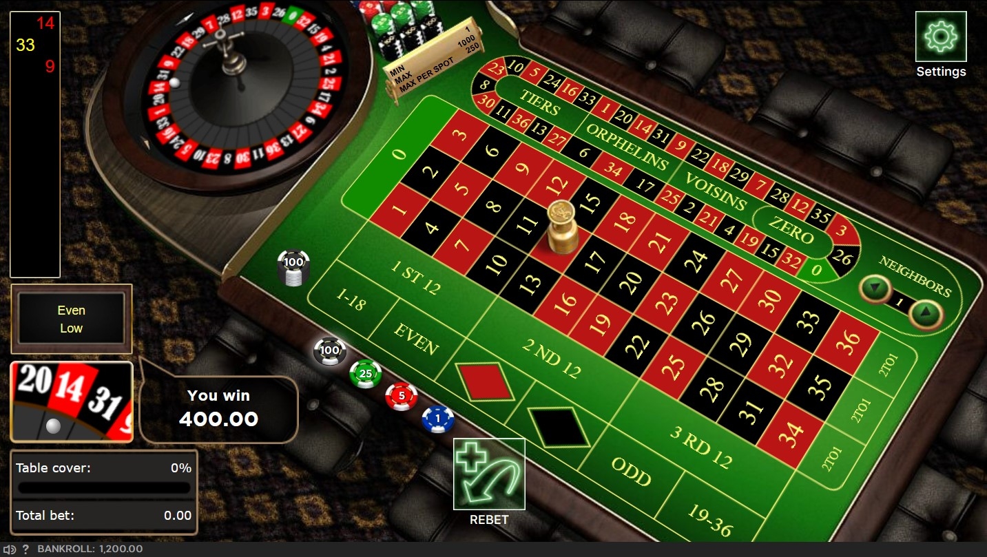 European Roulette (Section8)