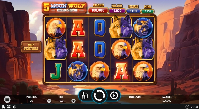 5 Moon Wolf