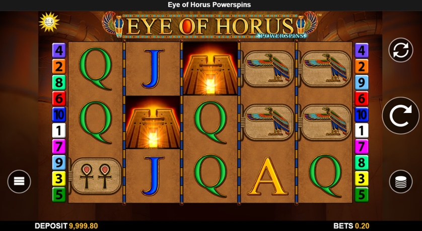 Eye of Horus Power Spins
