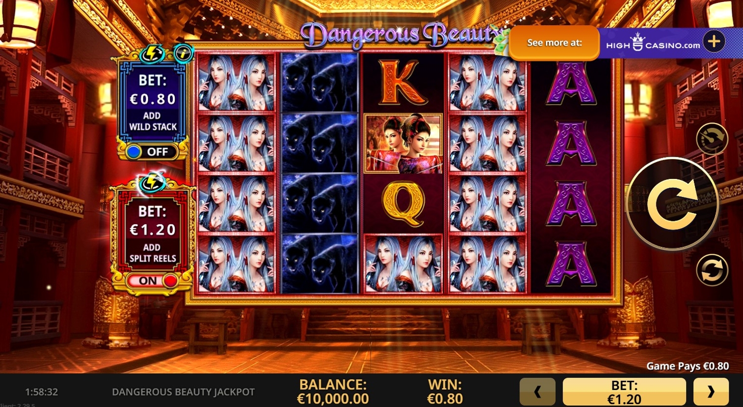 Dangerous Beauty Jackpot