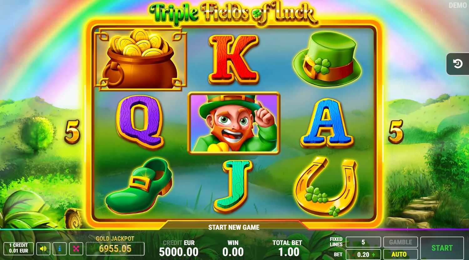 Triple Fields of Luck