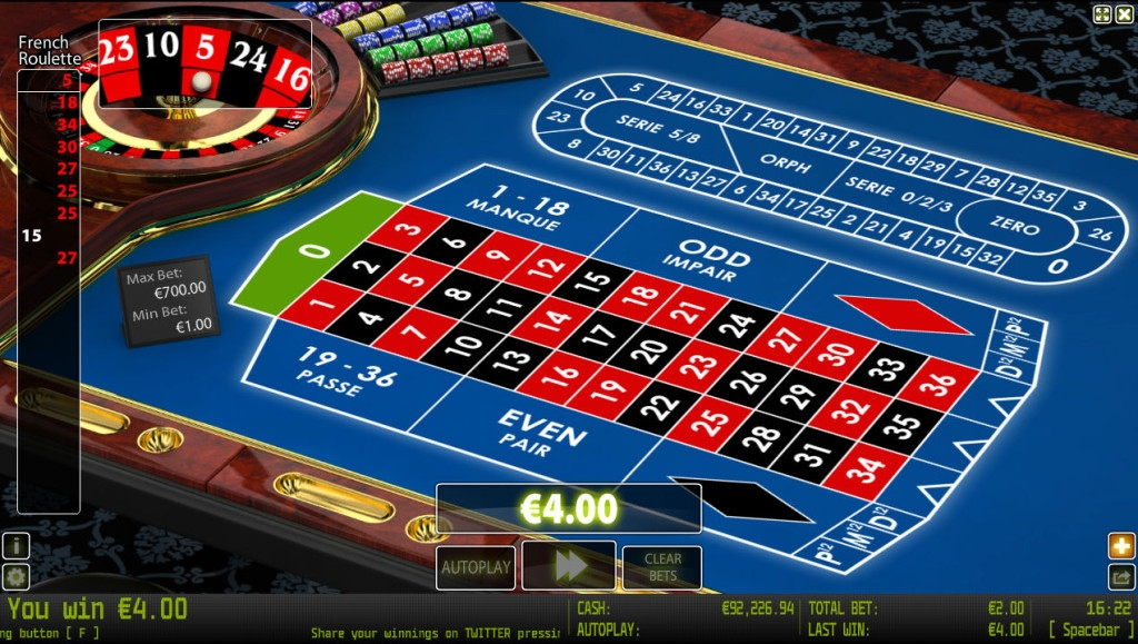 French Roulette Pro (Worldmatch)