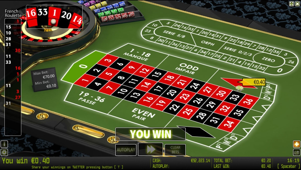 French Roulette (Worldmatch)