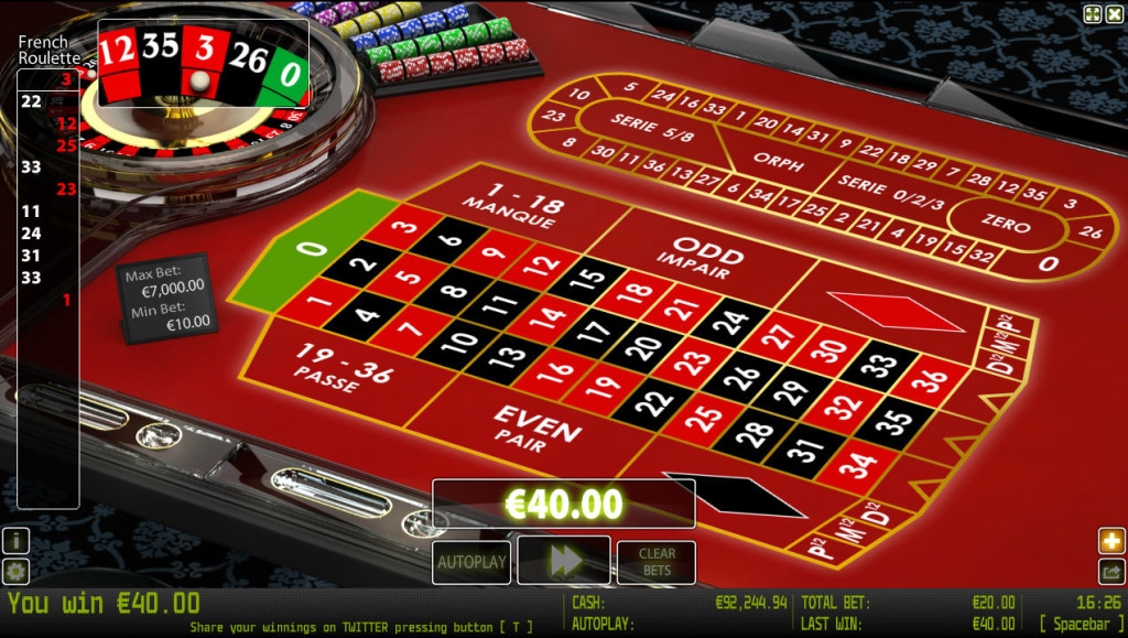 French Roulette Privee