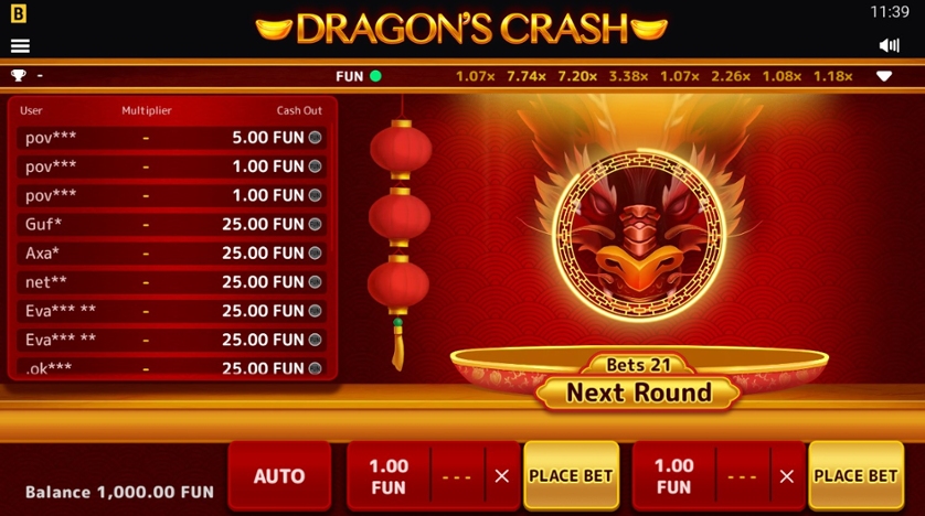 Dragon's Crash