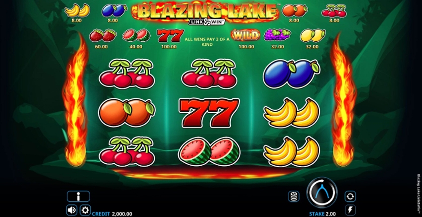 Blazing Lake Link & Win