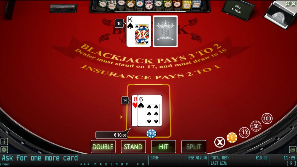 Black Jack Single Privee