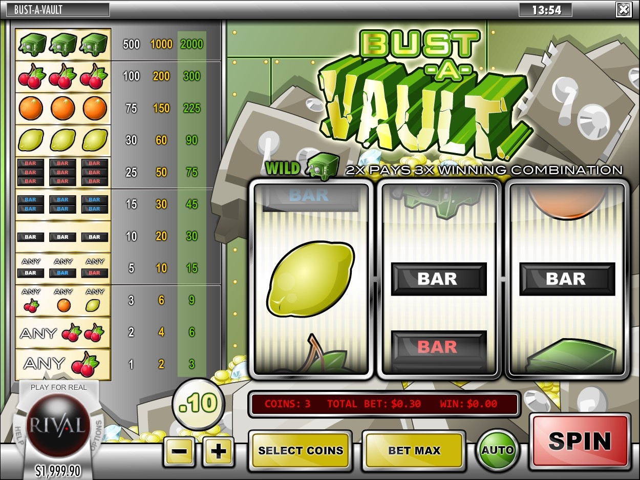Bust-a-vault