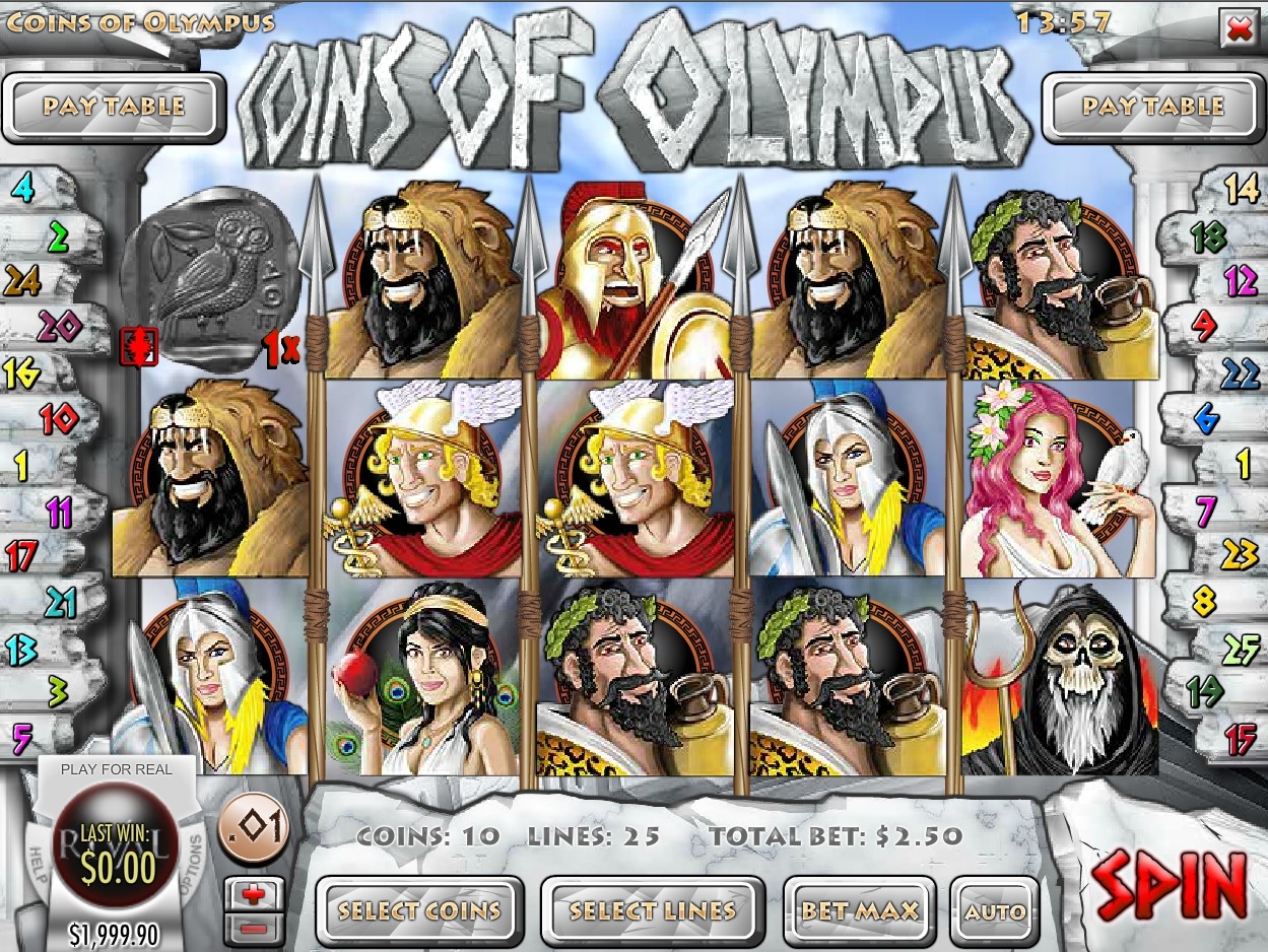 Coins of Olympus