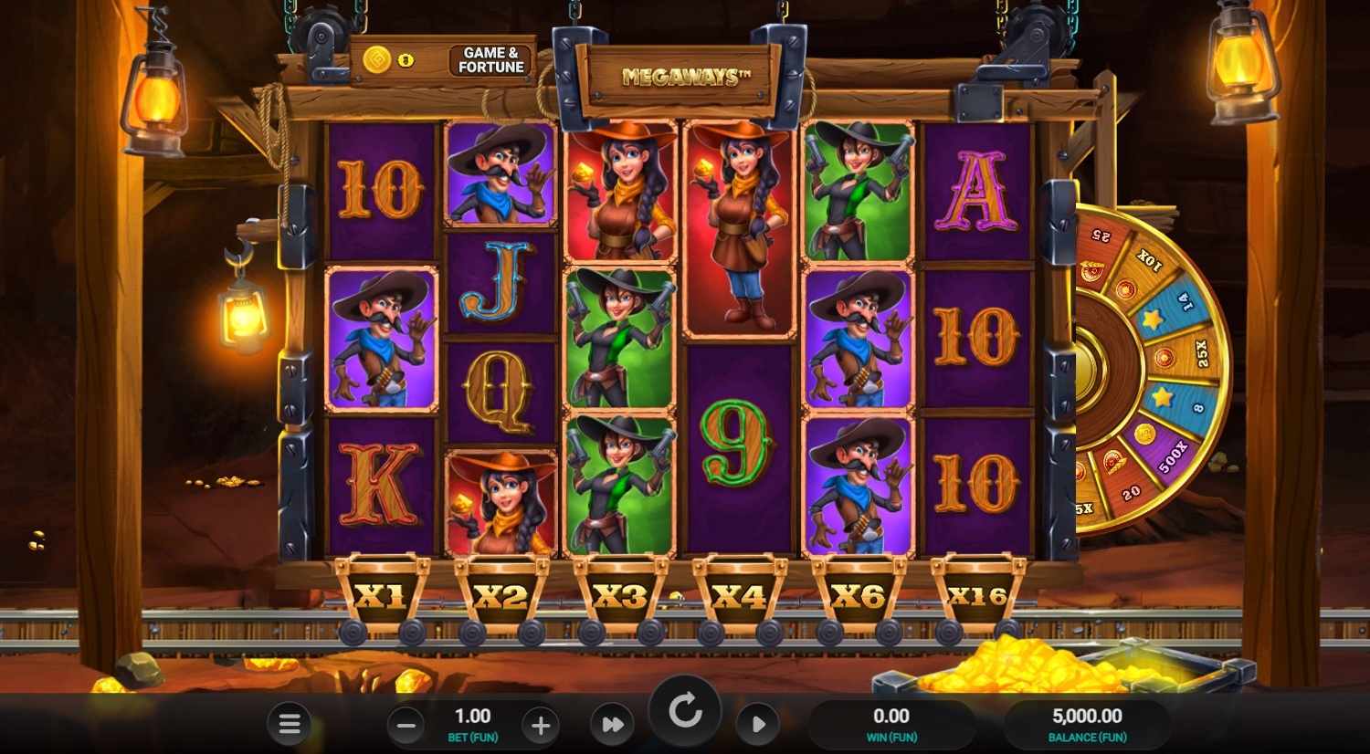 Gold Rush Frenzy Megaways