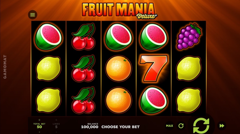 Fruit Mania Deluxe (Gamomat)