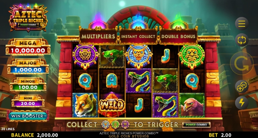 Aztec Triple Riches Power Combo