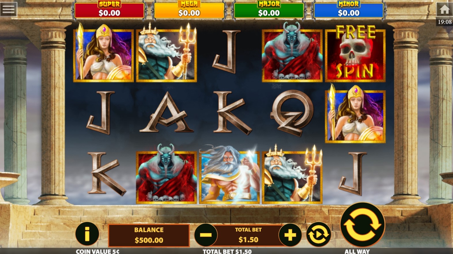 Temple of the Gods (MultiSlot)
