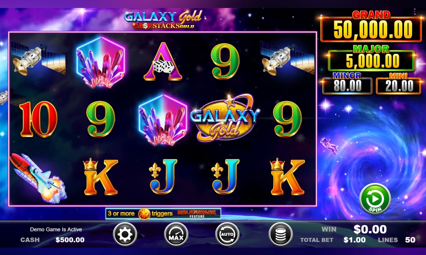 Galaxy Gold CashStacks