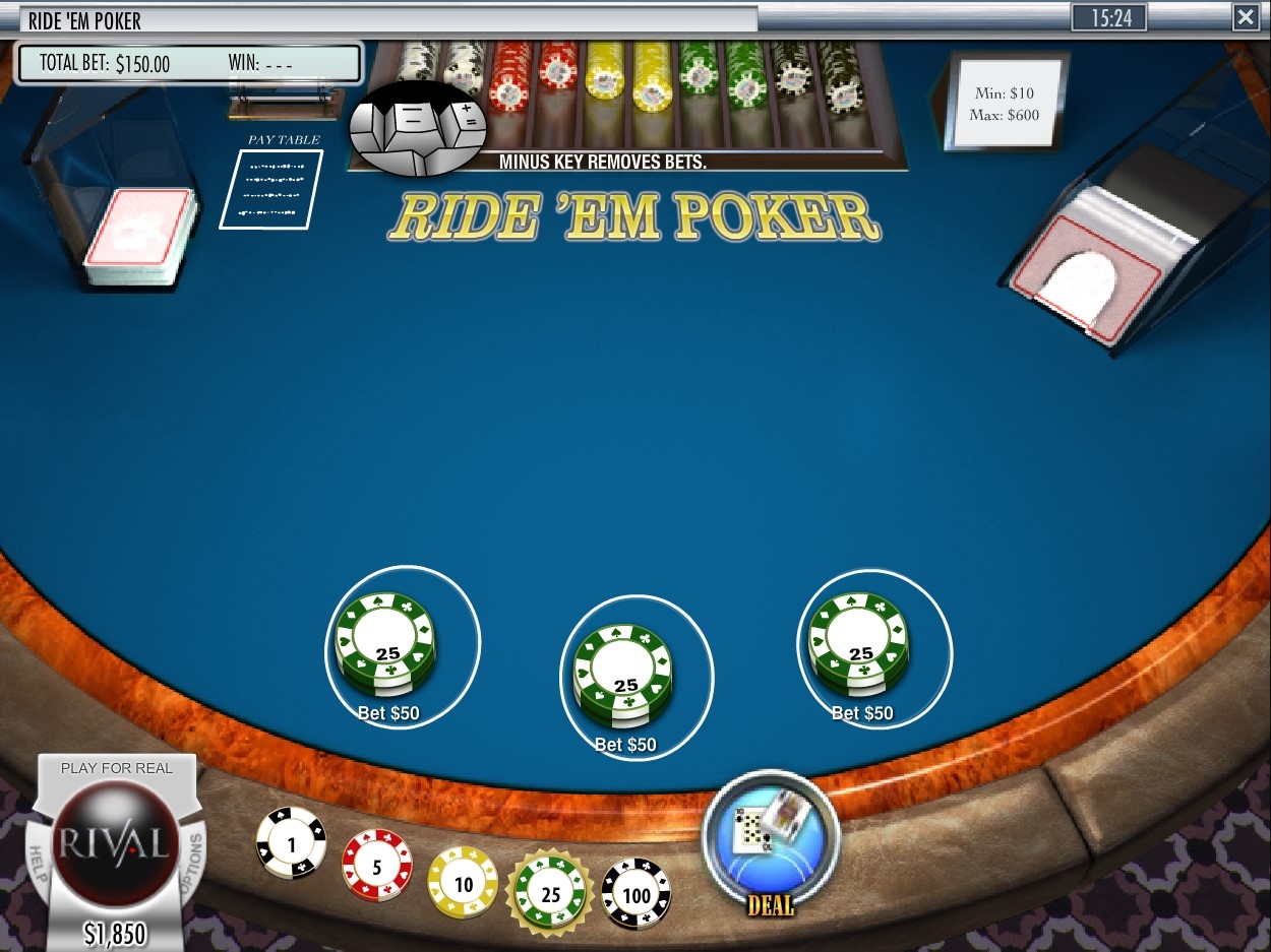 Ride'em Poker