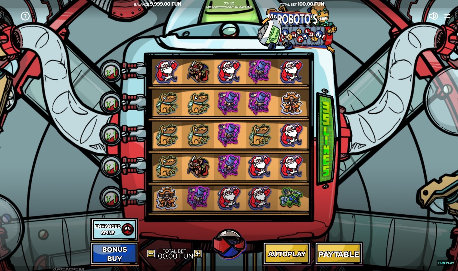 Mr. Roboto's Gacha Machine