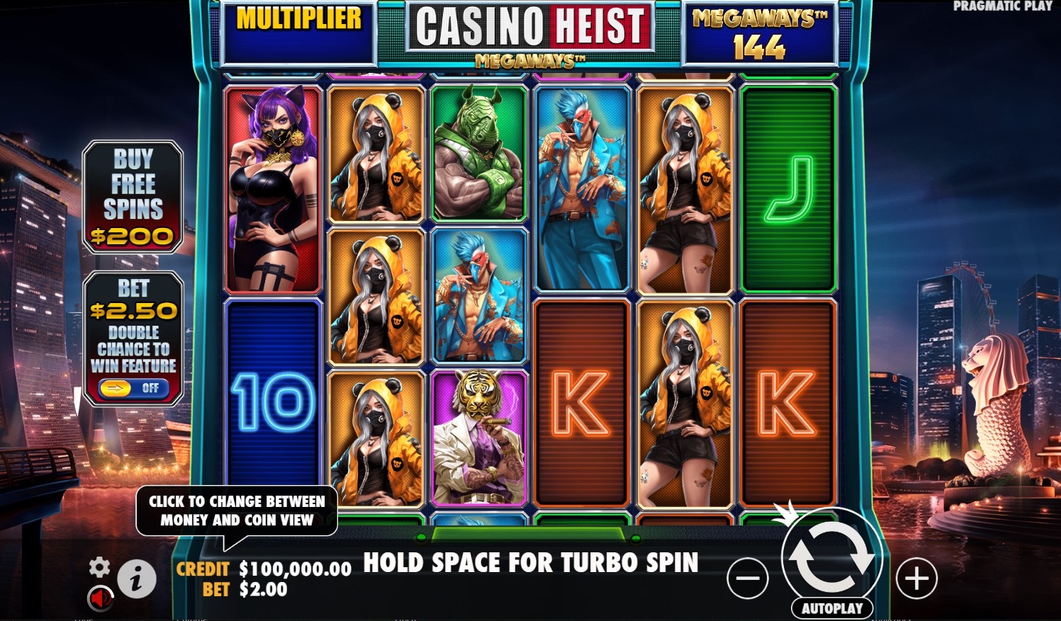 Casino Heist Megaways