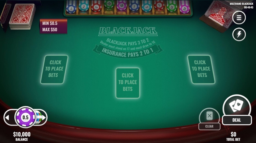 Multihand Blackjack (Platipus)
