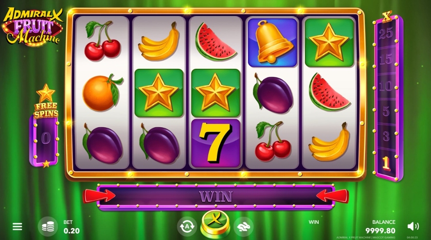 AdmiralX Fruit Machine