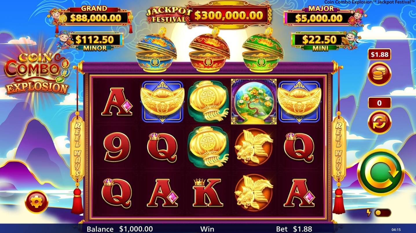 Coin Combo Explosion Jackpot Festival