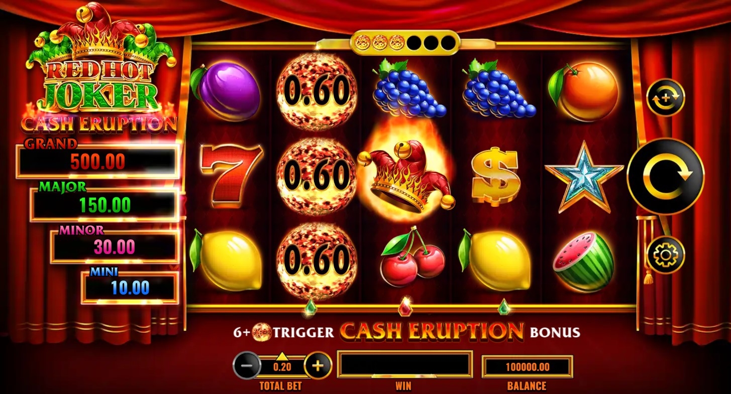 Cash Eruption Red Hot Joker