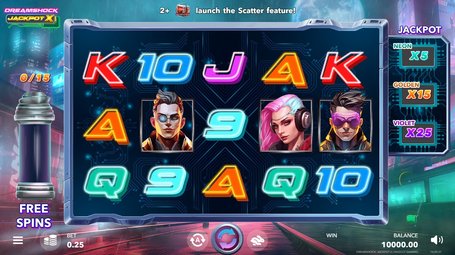 Dreamshock: Jackpot X
