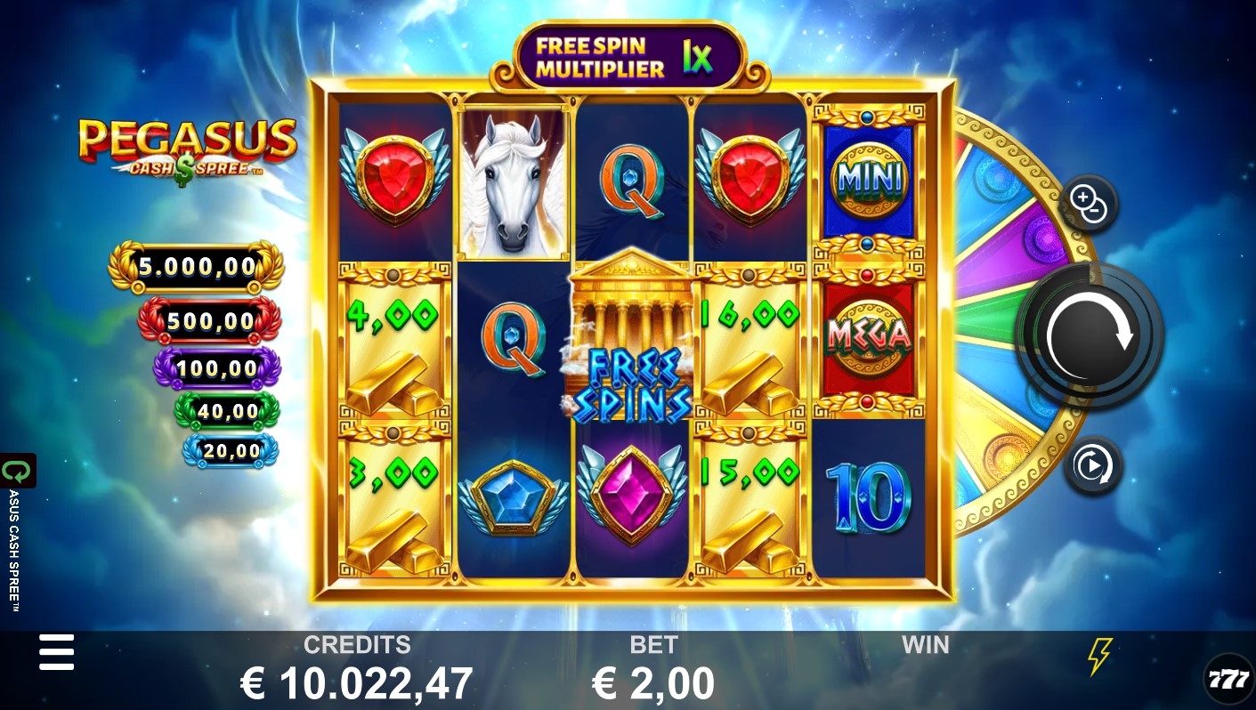 Pegasus Cash Spree