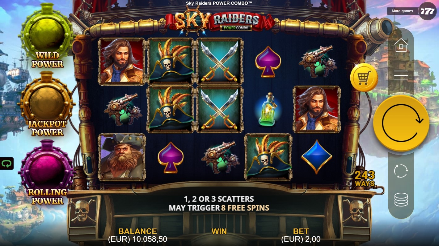 Sky Raiders POWER COMBO