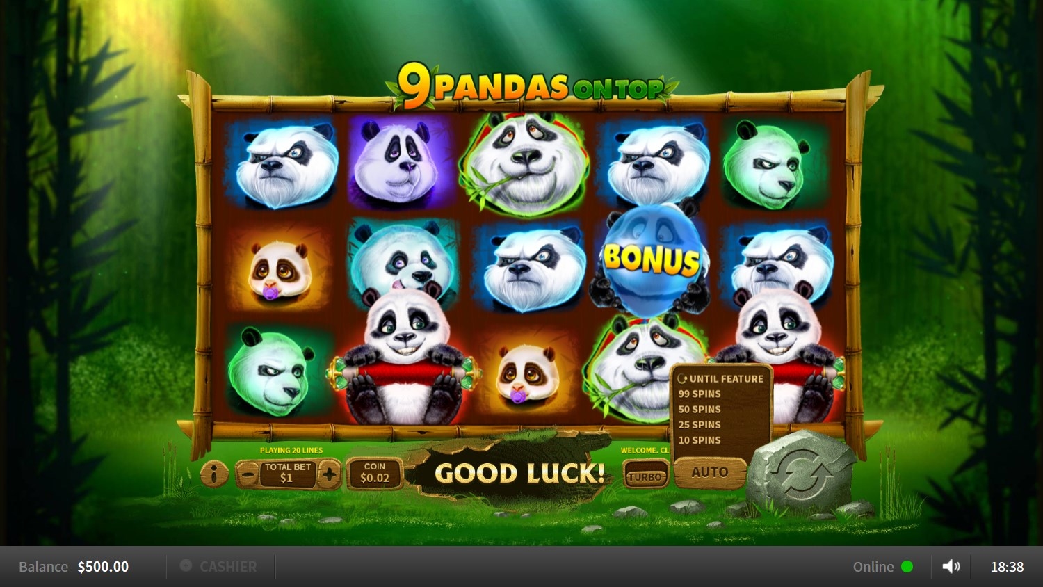 9 Pandas on Top