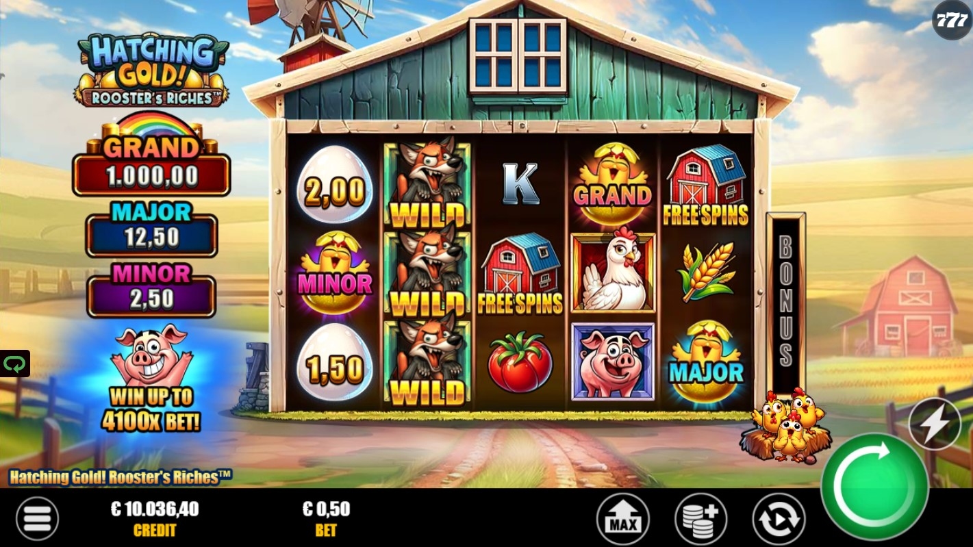 Hatching Gold! Rooster's Riches