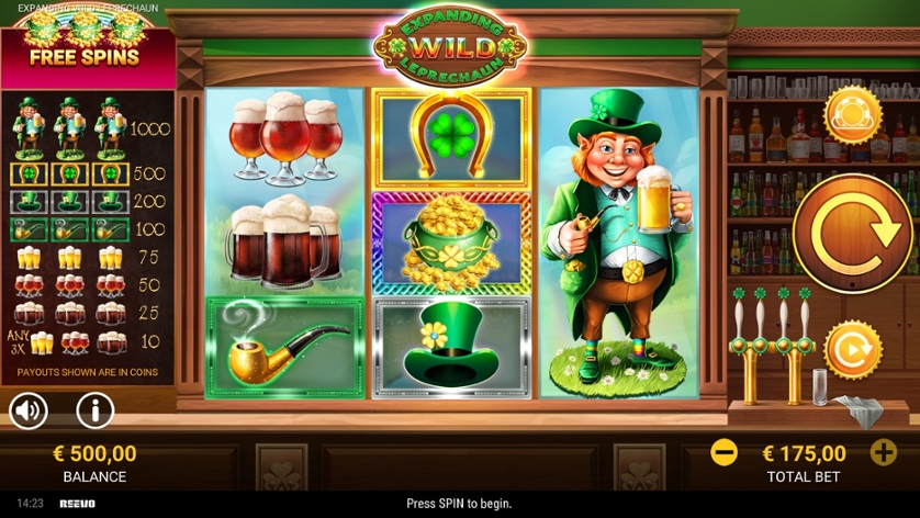 Expanding Wild Leprechaun
