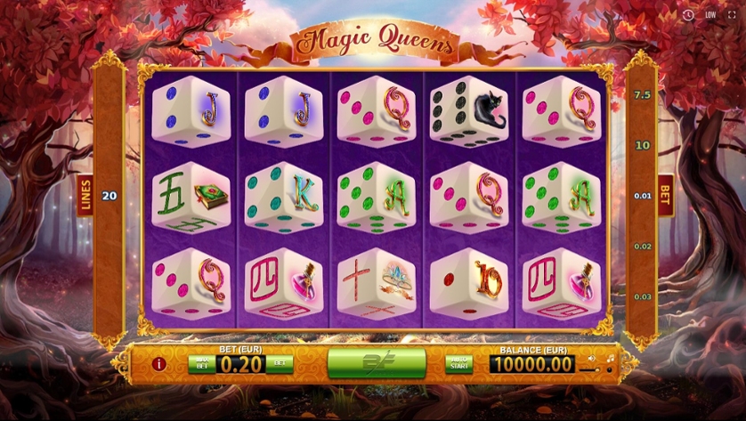 Magic Queens Dice