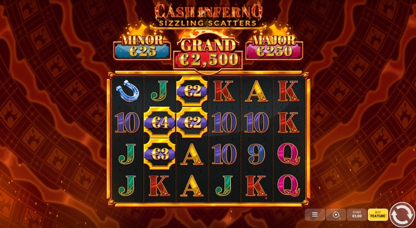 Cash Inferno: Sizzling Scatters