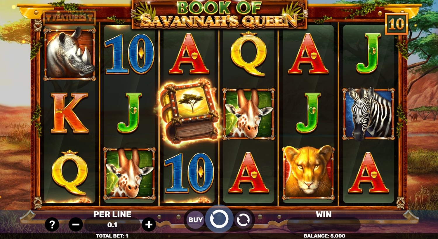 Book of Savannah's Queen