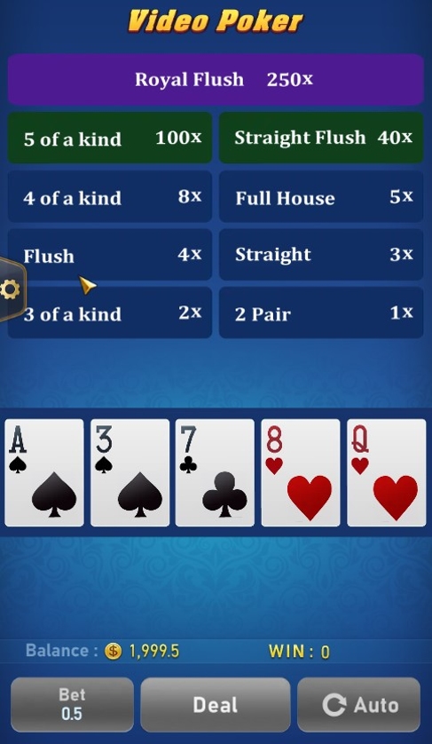 Video Poker (TaDa Gaming)