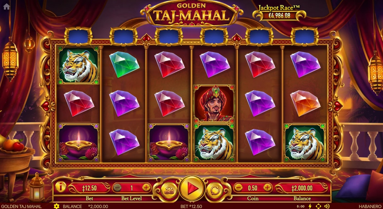 Golden Taj Mahal