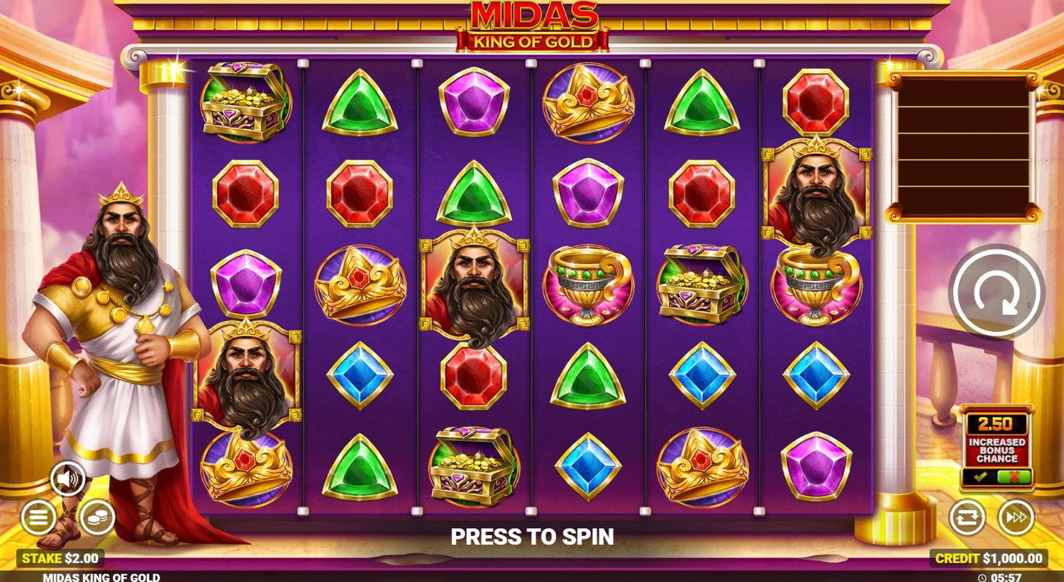 Midas King of Gold