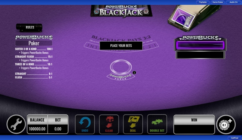 PowerBucks Blackjack