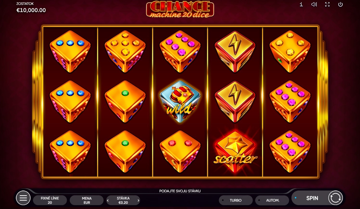 Chance Machine 20 Dice
