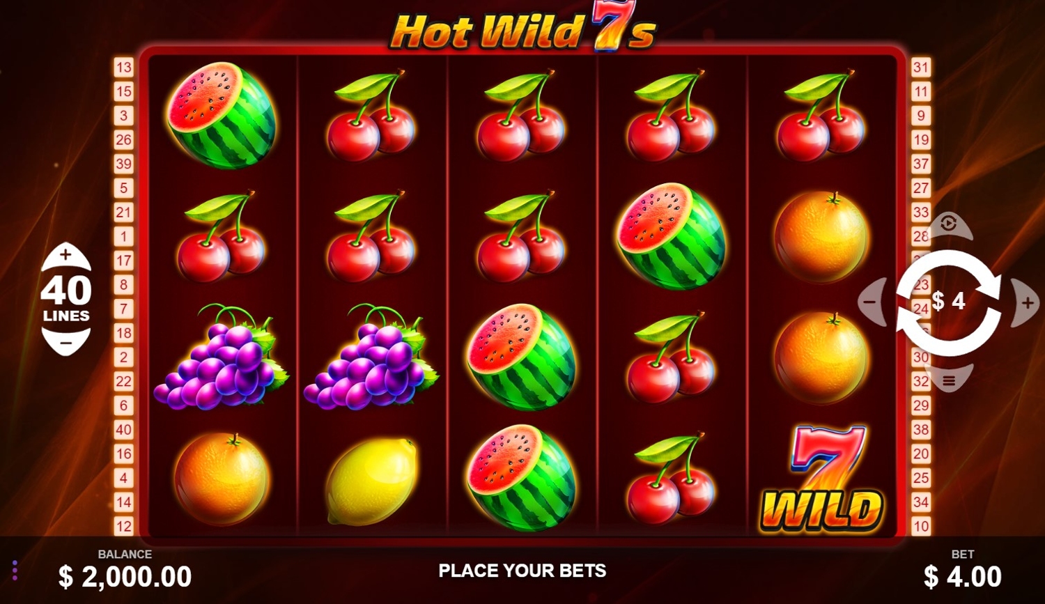 Hot Wild 7s