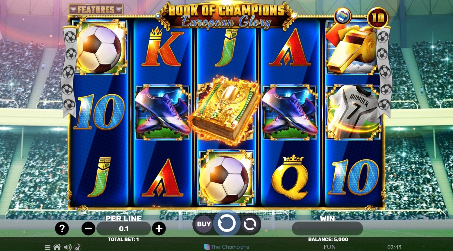 Book Of Champions European Glory