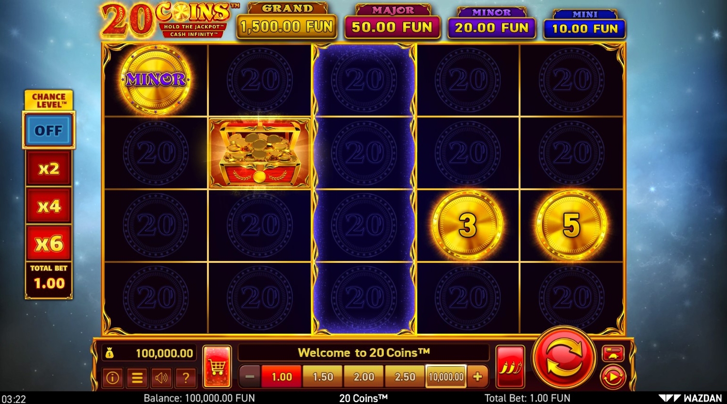 20 Coins
