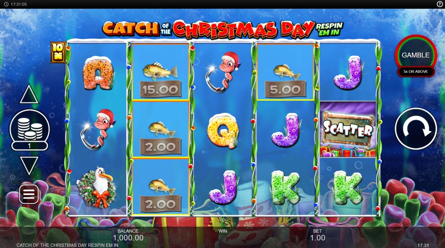 Catch of the Christmas Day Respin 'Em In