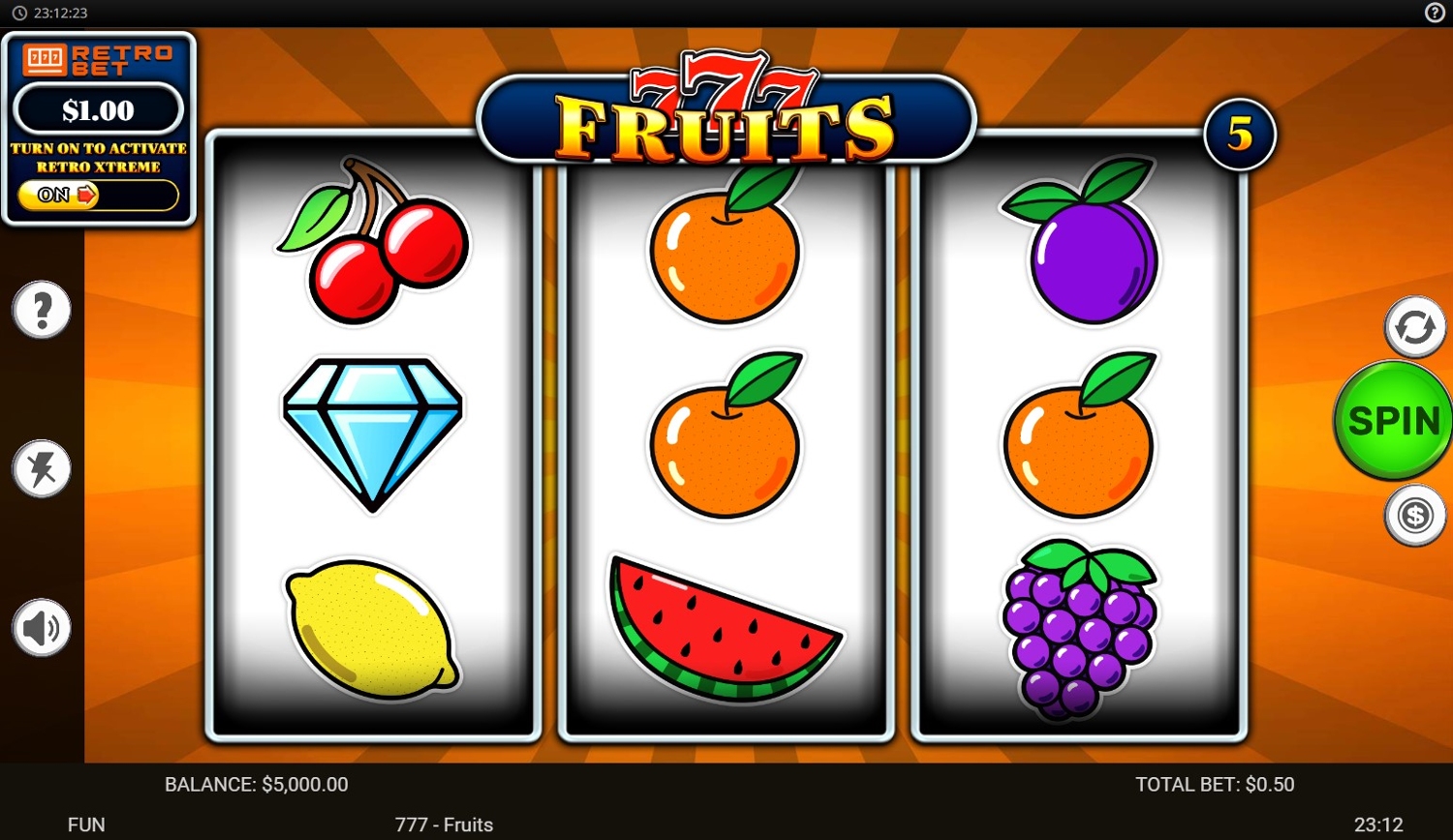 777 - Fruits