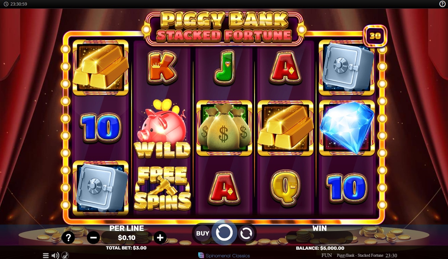Piggy Bank - Stacked Fortune