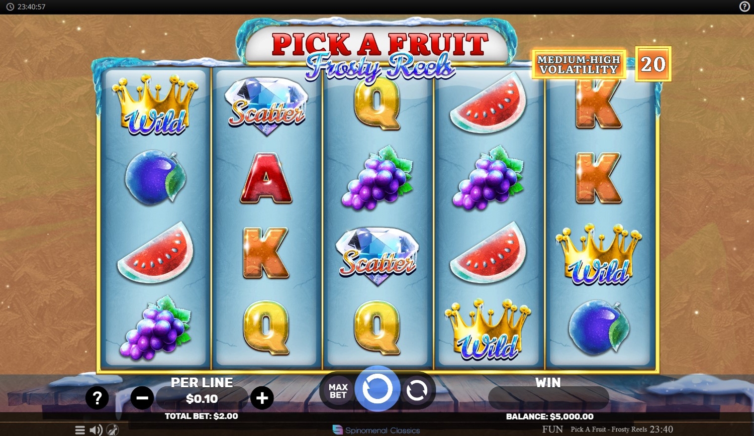 Pick A Fruit - Frosty Reels