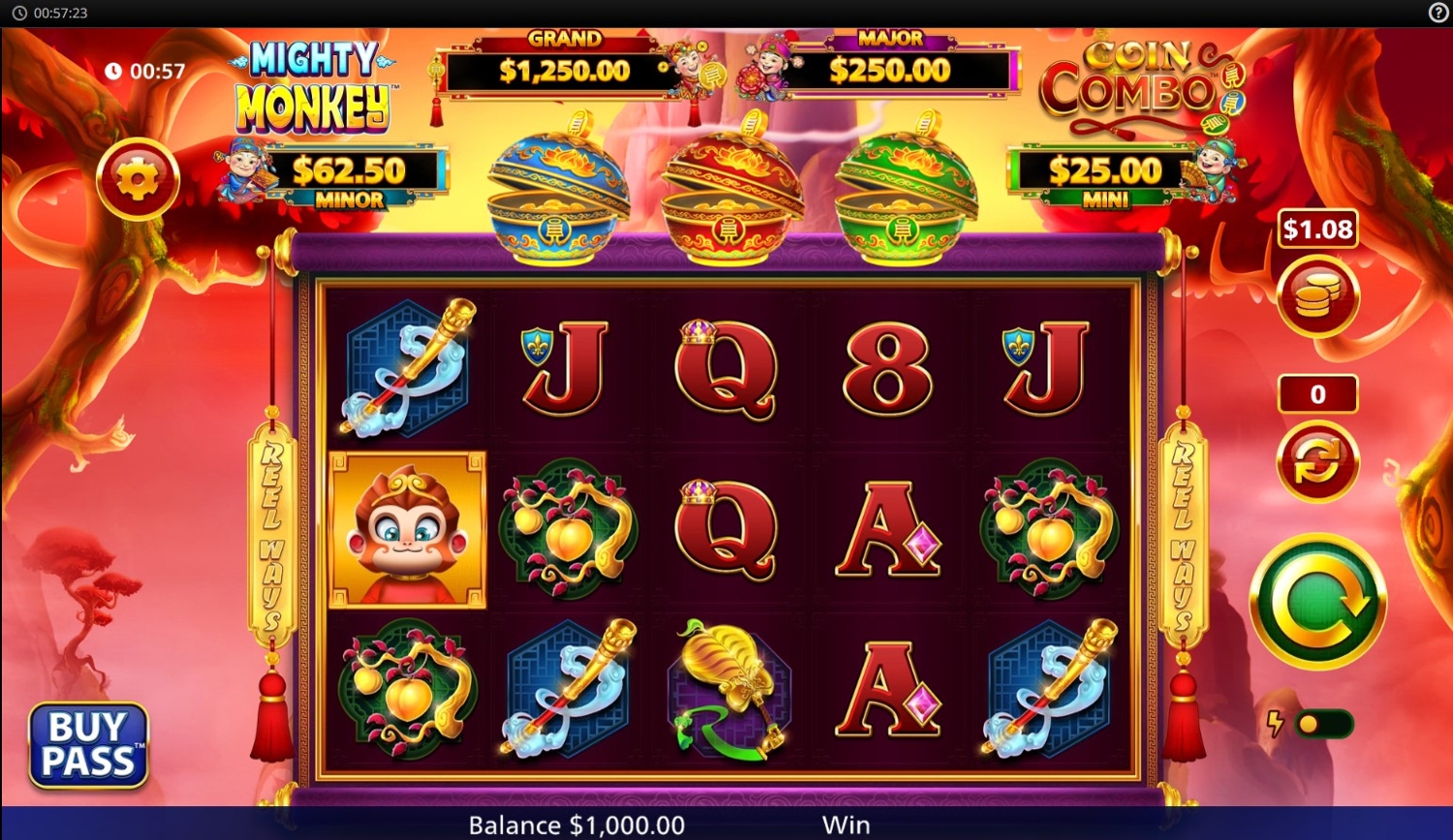 Coin Combo Mighty Monkey